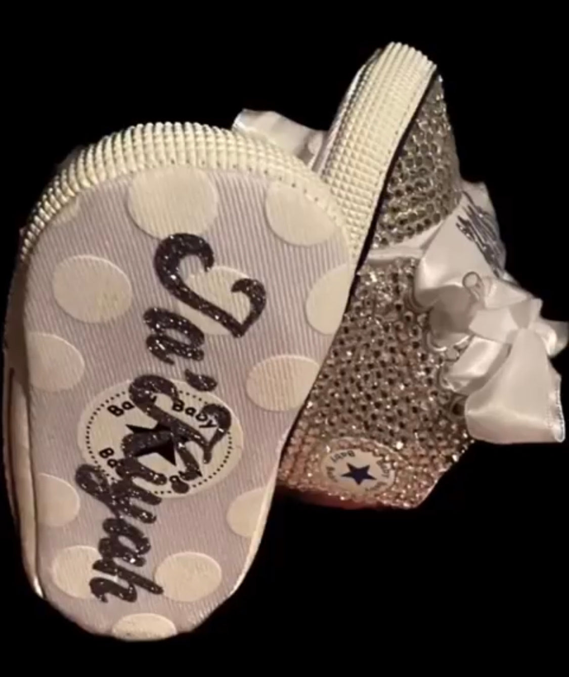 Custom Baby Crib Shoes