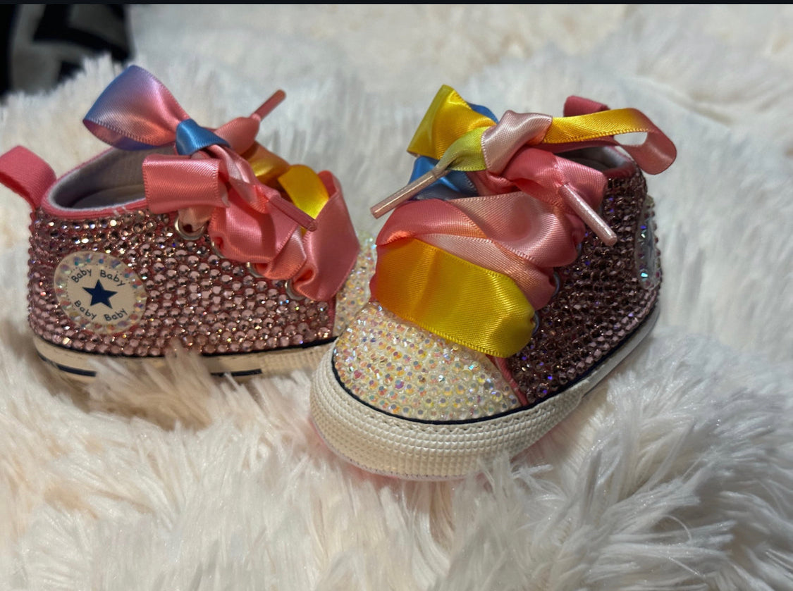 Custom Baby Crib Shoes