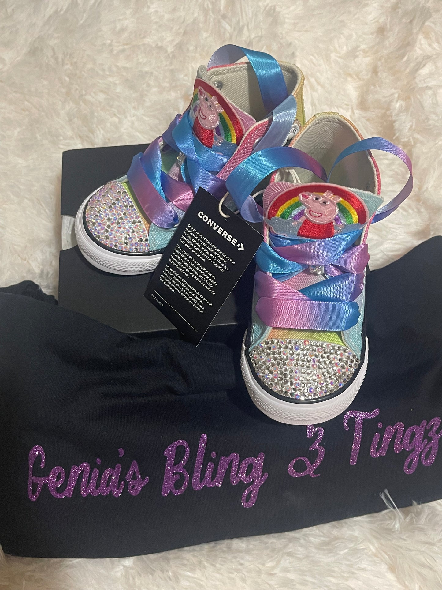Toddler/lil /BIG Kids Custom Sneakers