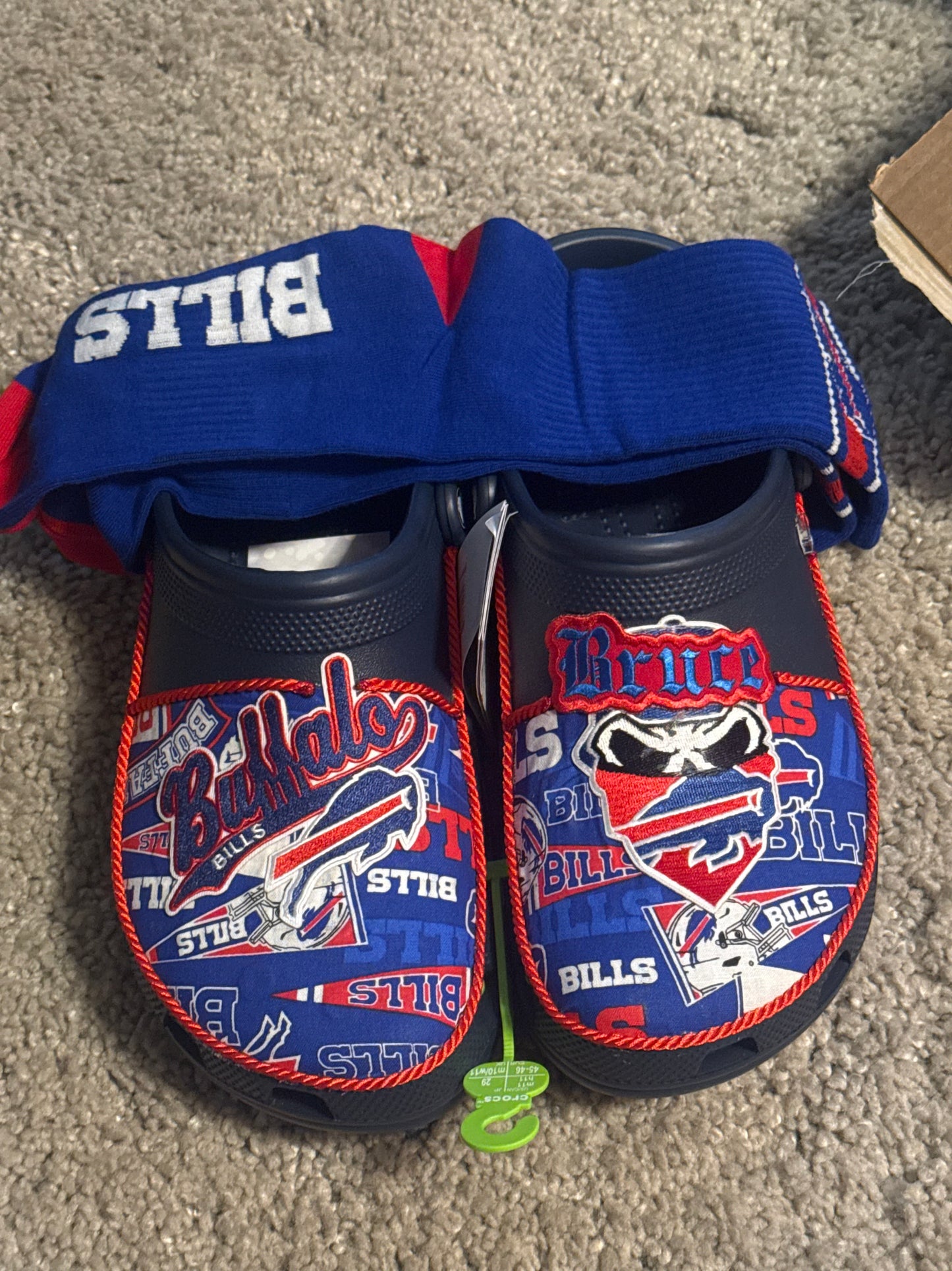 Custom Football Crocs