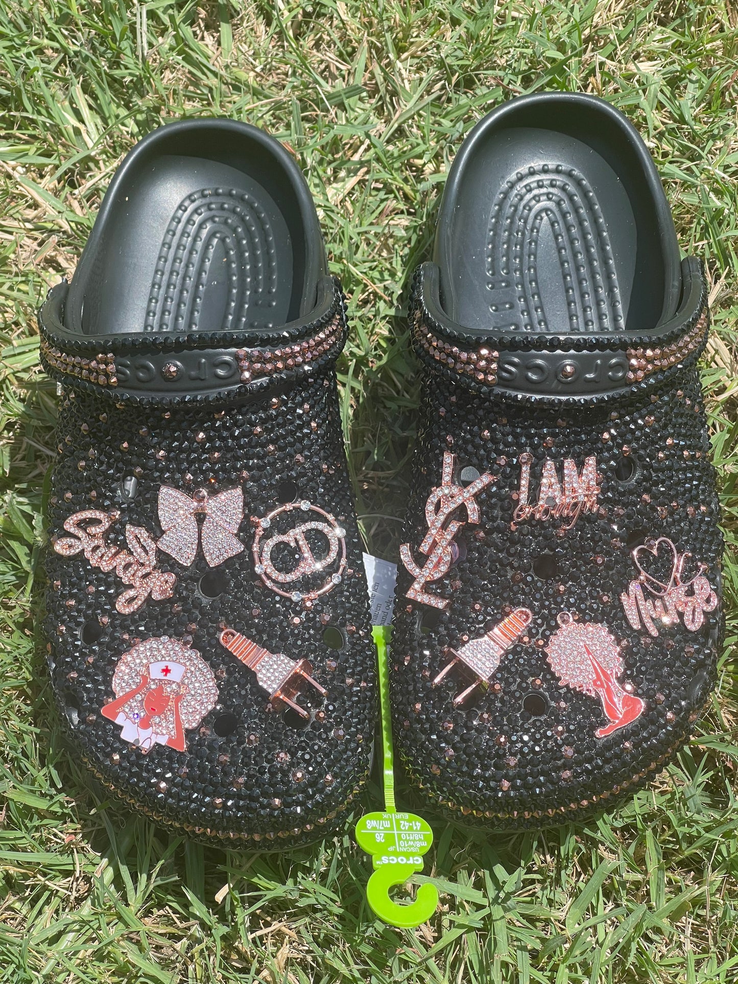 Adult Custom Bling Crocs