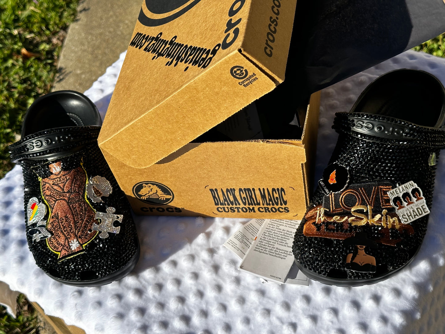 Adult Custom Bling Crocs