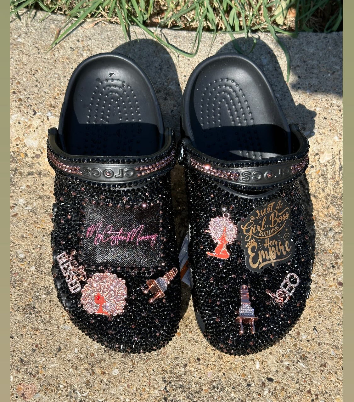 Adult Custom Bling Crocs