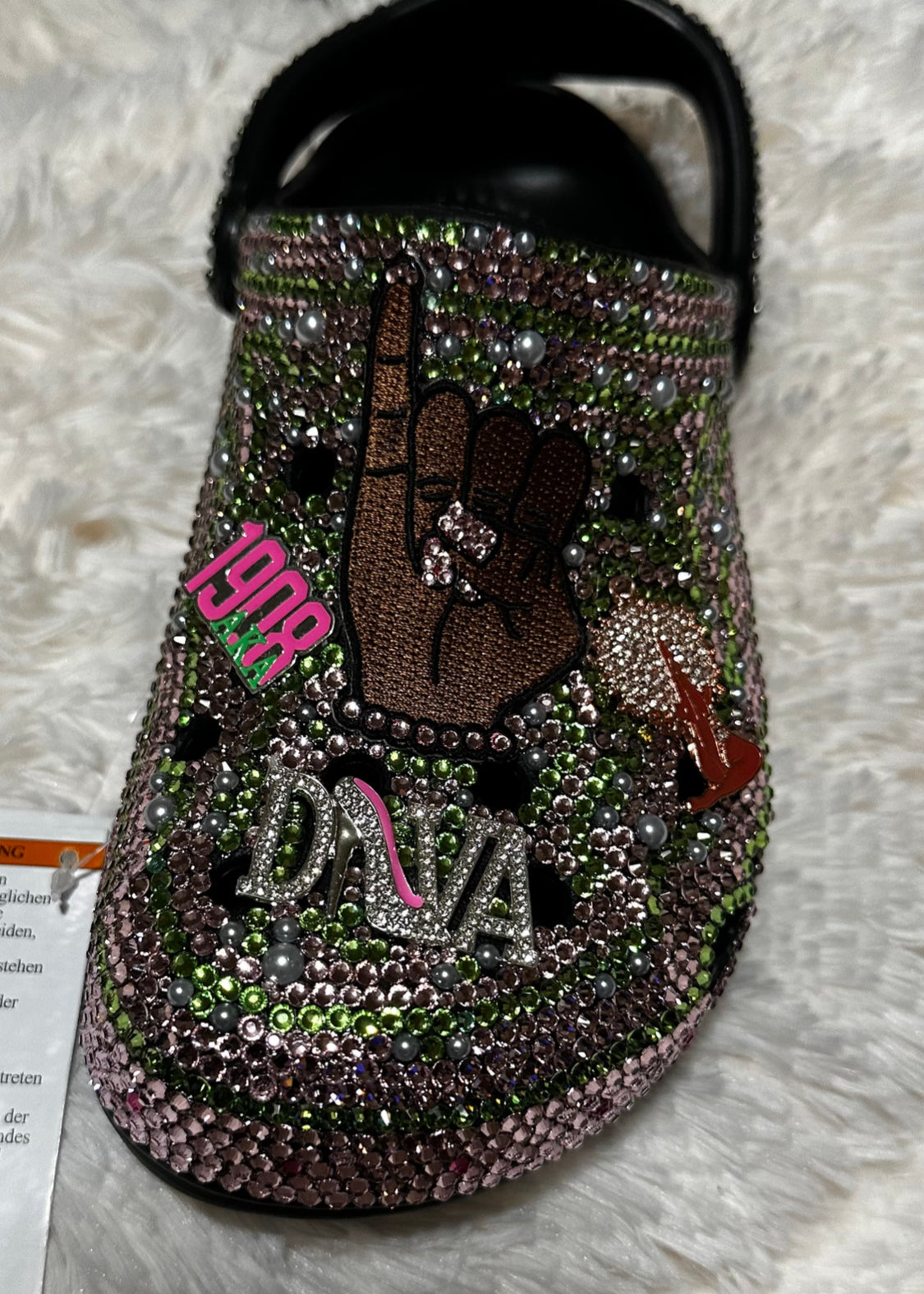 Adult Custom Bling Crocs